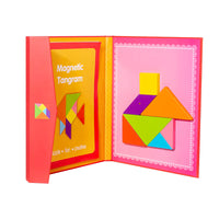 Wooden Magnet Tangram Puzzle Book product image 2