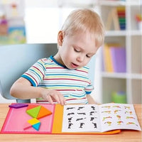 Wooden Magnet Tangram Puzzle Book product image 4