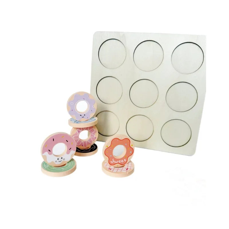 Children's Wooden Donut Matching Cards product image 2