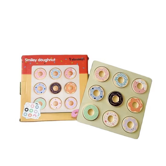 Children's Wooden Donut Matching Cards product image 5