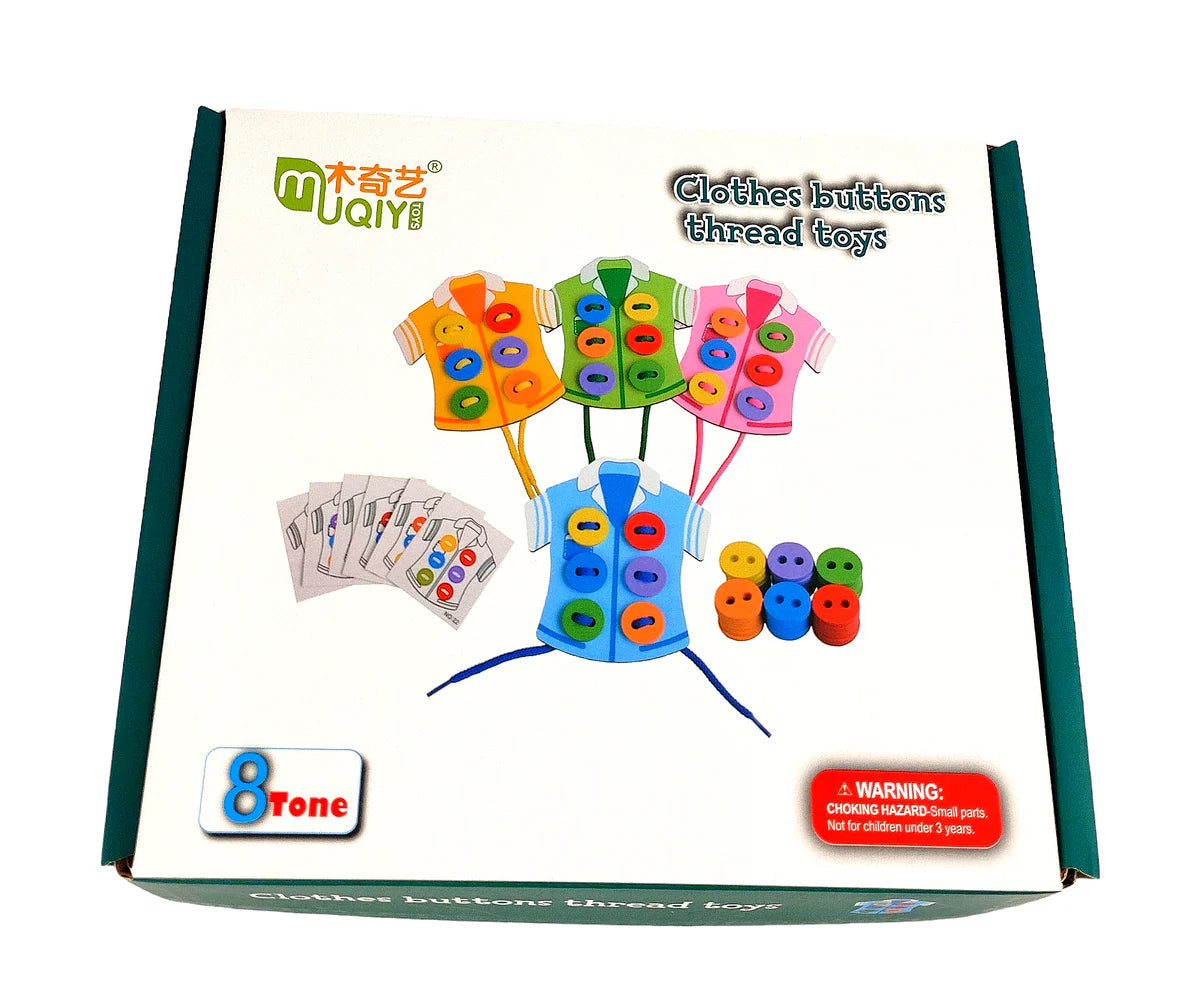 Buttons Threading Toy product image 1