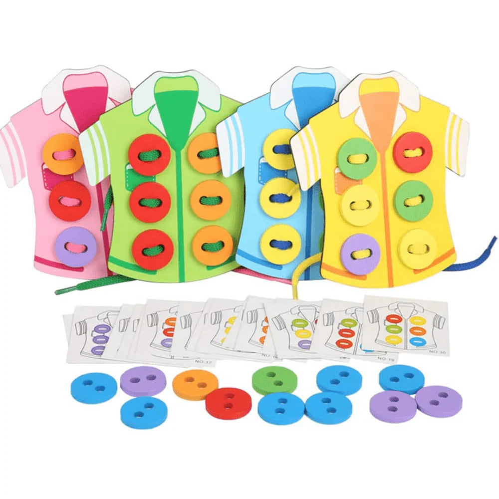 Buttons Threading Toy product image 3