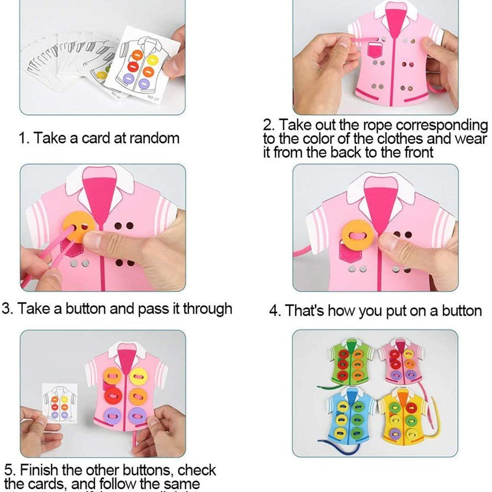 Buttons Threading Toy product image 8