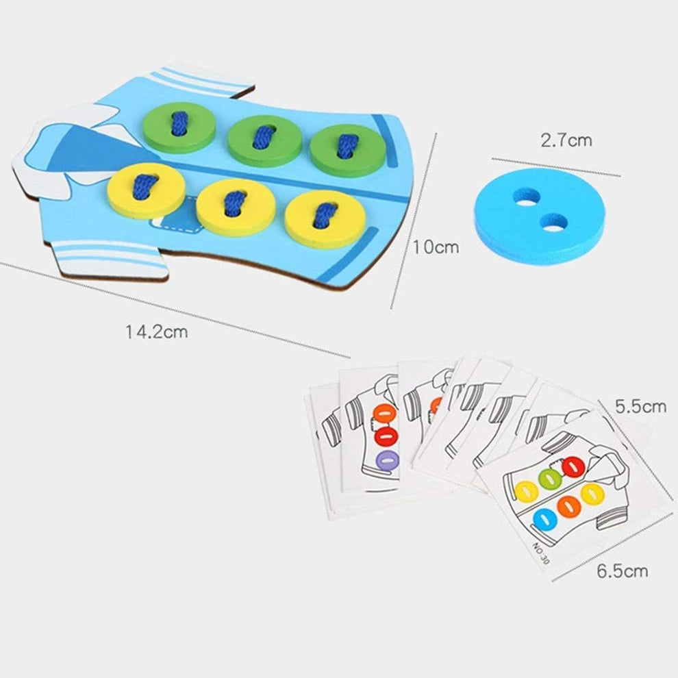 Buttons Threading Toy product image 9