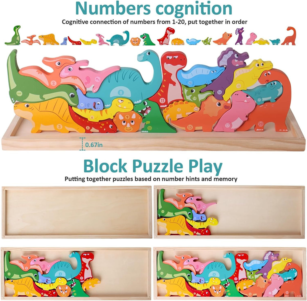 Stacking Dinosaur Balance & Puzzle Game product image 11