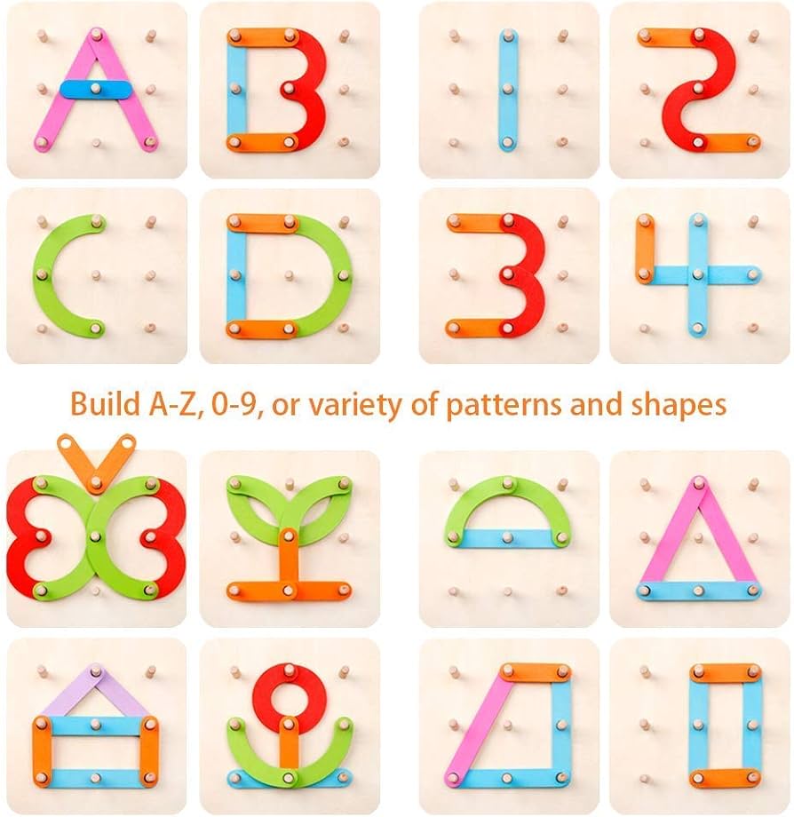 Wooden Creative Geometric Geo-Board product image 6