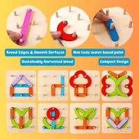 Wooden Creative Geometric Geo-Board product image 7