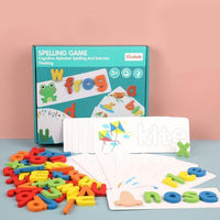Wooden Spelling Learning & Word Match Game product image 3