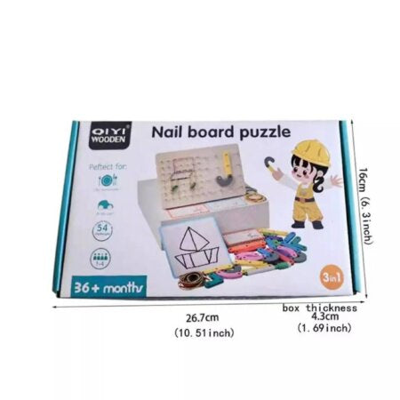 Nail Board Puzzle (3-in-1) product image 1