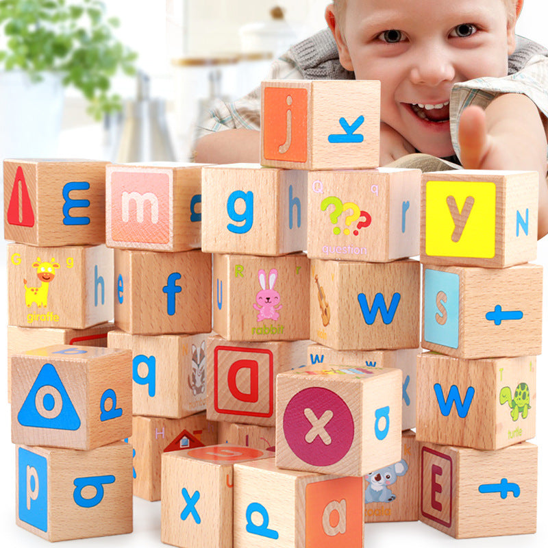 Wooden ABC Combination Building Block product image 5
