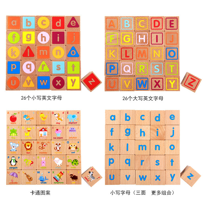 Wooden ABC Combination Building Block product image 7