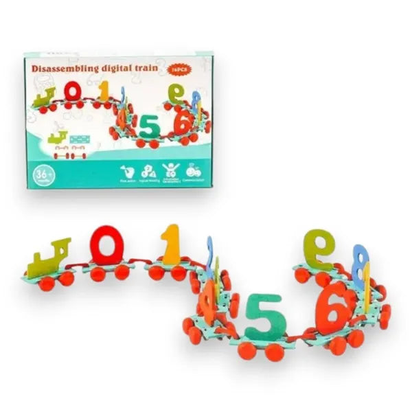 Disassembling Digital Number Train product image 2
