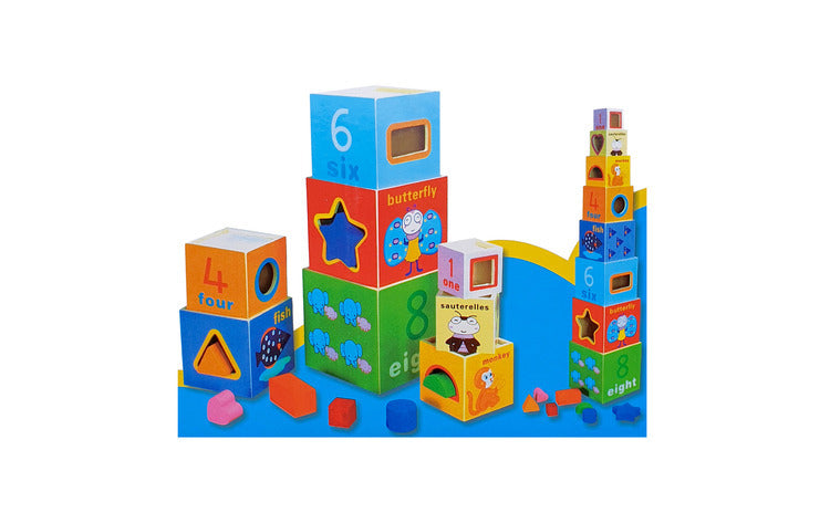 Wrap the Box Geometric Sorting Cube product image 9