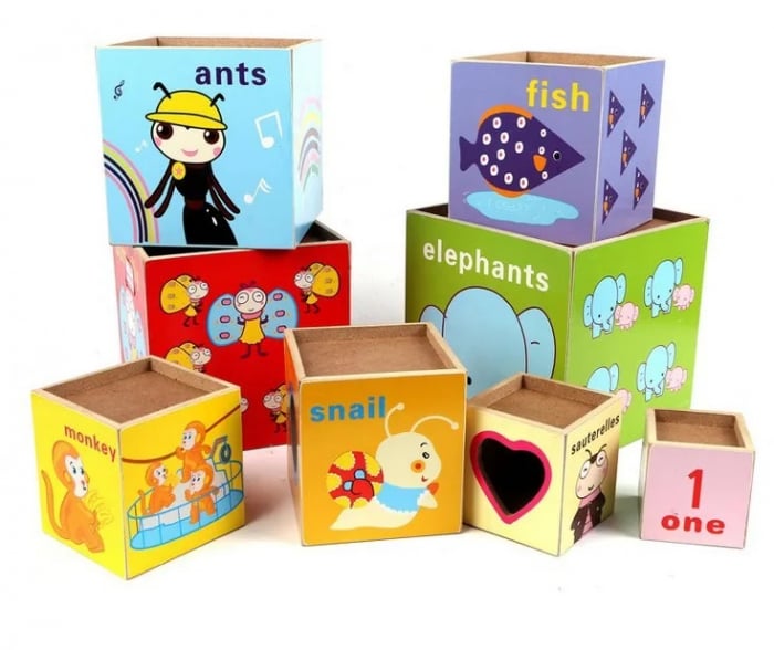 Wrap the Box Geometric Sorting Cube product image 7