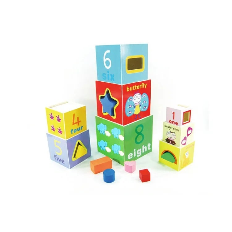 Wrap the Box Geometric Sorting Cube product image 5