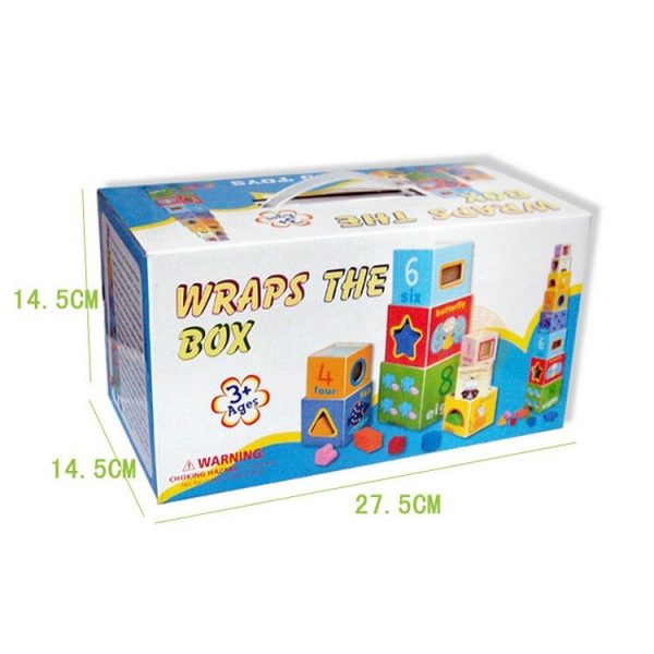 Wrap the Box Geometric Sorting Cube product image 2