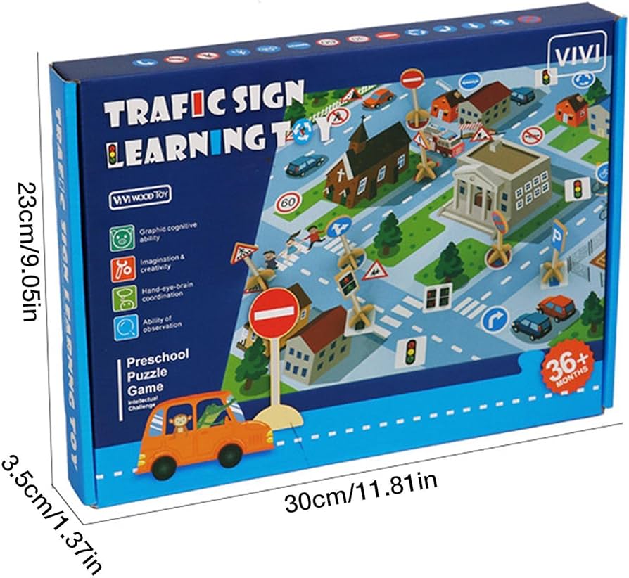 Wooden Road Sign Playset product image 1