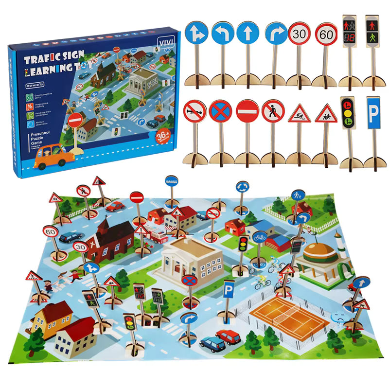 Wooden Road Sign Playset product image 8