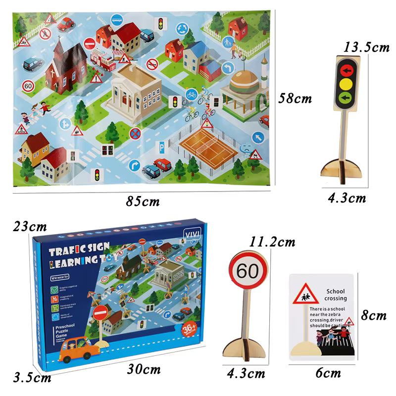 Wooden Road Sign Playset product image 9