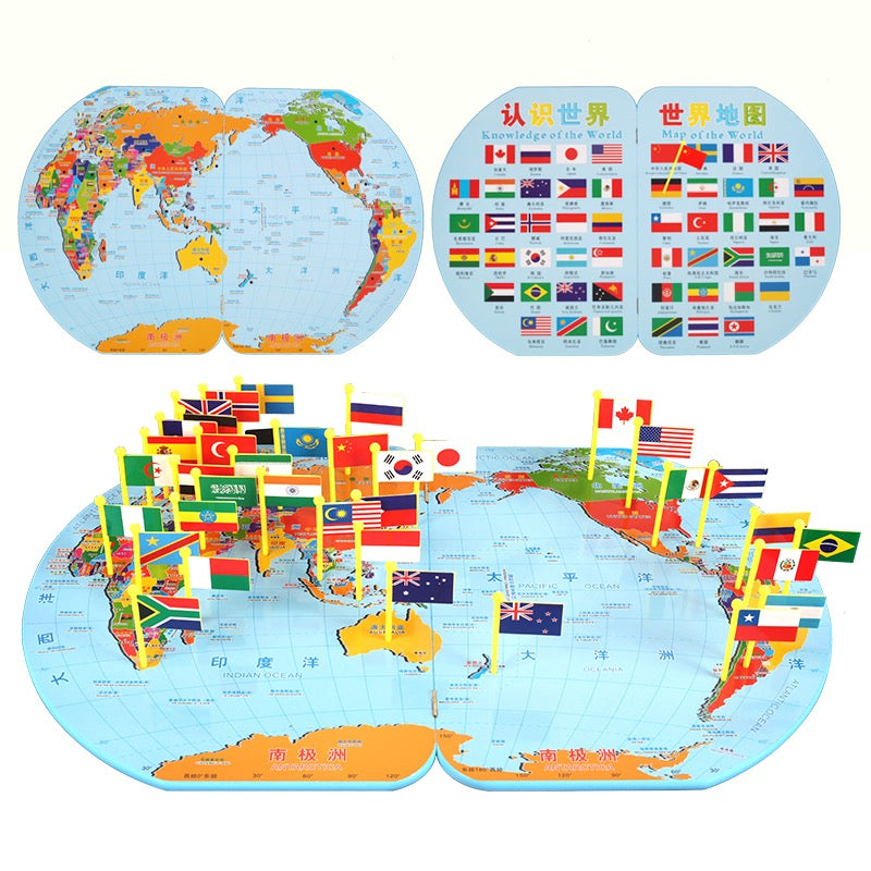 Wooden World Map product image 6