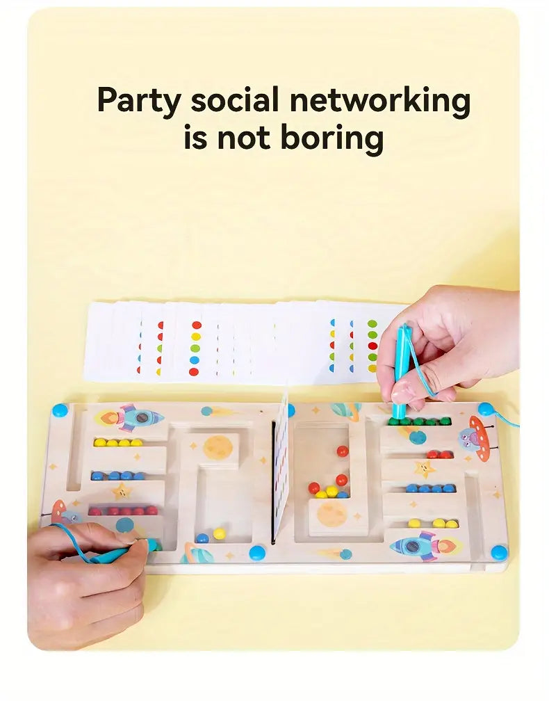 Color Bead Sorting Game Educational Toy product image 3