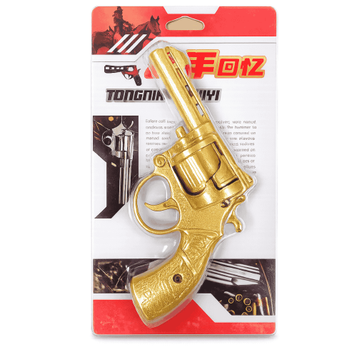 Golden Toy Revolver