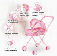 Baby Doll and Stroller Playset image 6