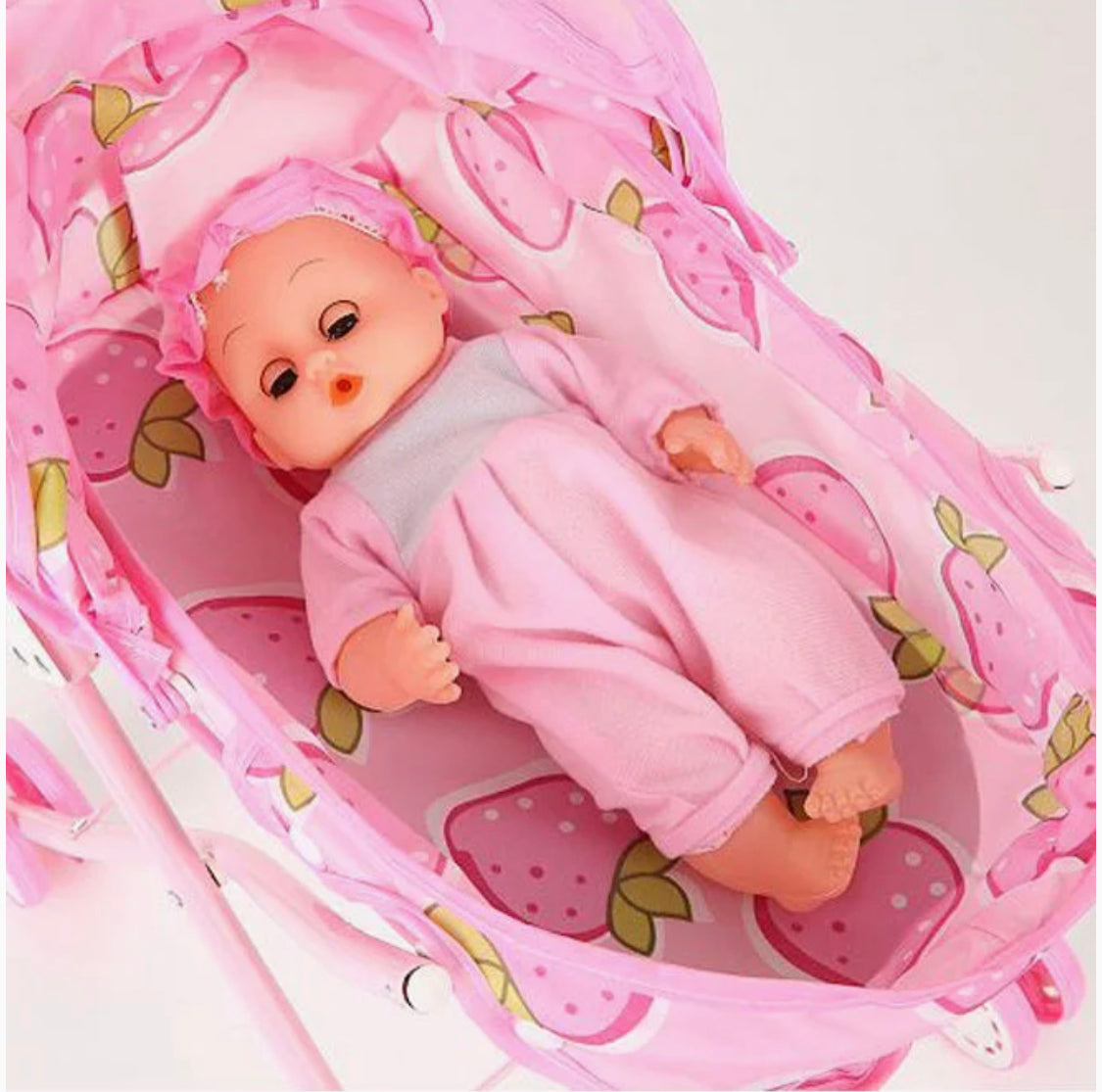 Baby Doll and Stroller Playset image 7