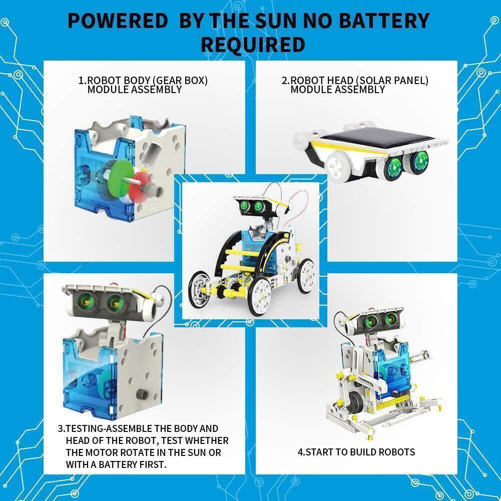Solar Robot Educational Kit 14-in-1 product image 5