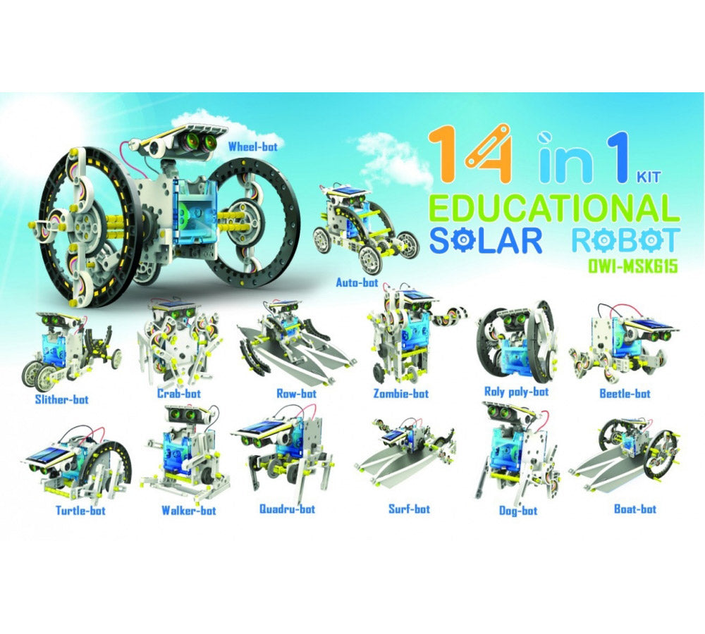Solar Robot Educational Kit 14-in-1 product image 10