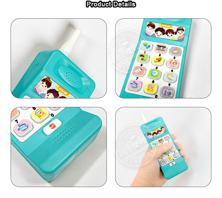 Vintage Brick Phone Music Toy 1:24 image 2