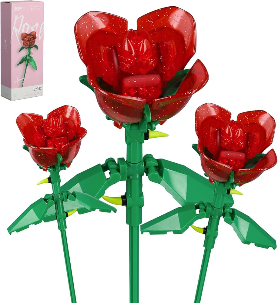 Red Rose Building Kit product image 4