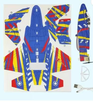 Hand-Throwing Flying Jet