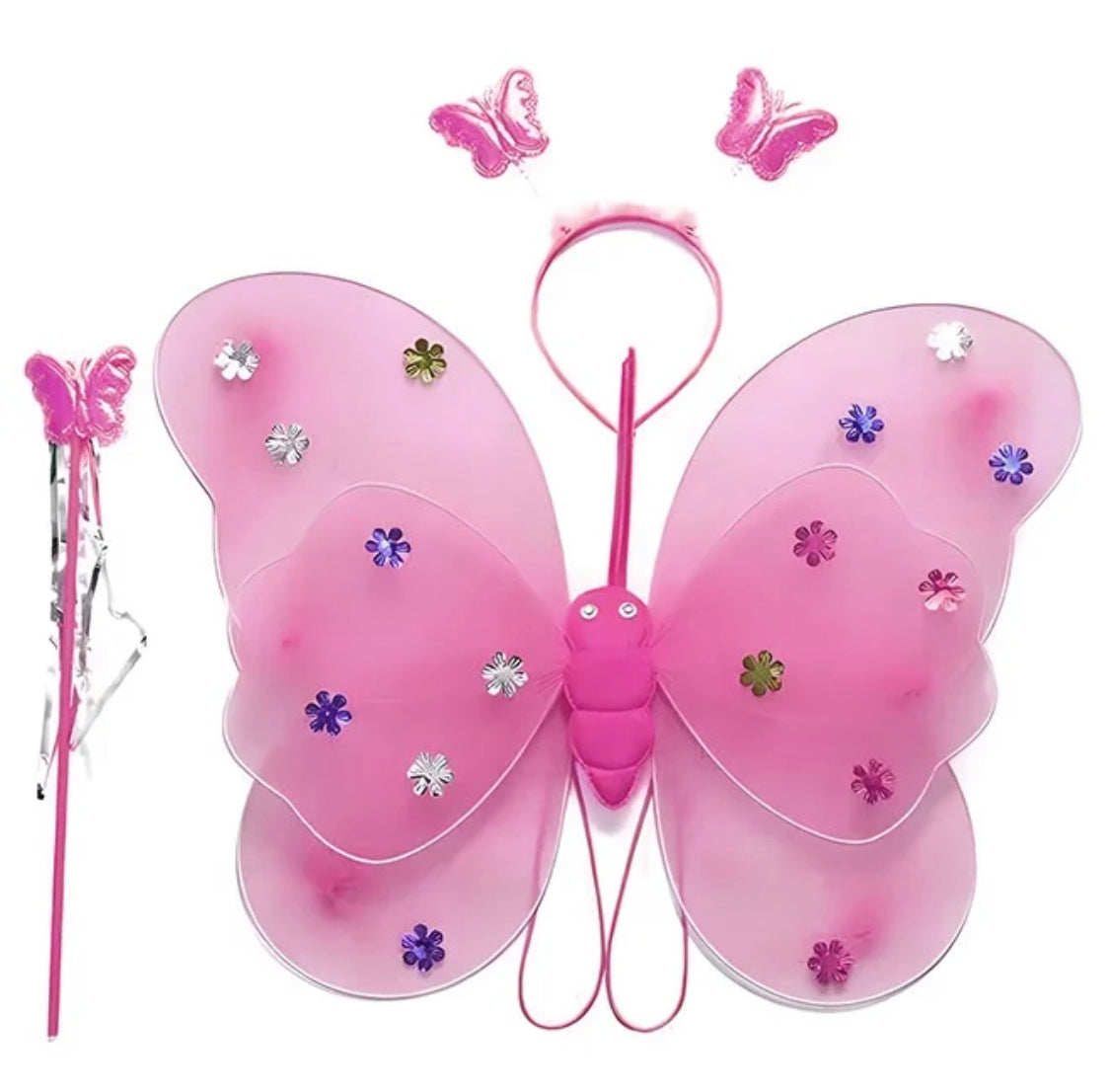 LED Light-Up Butterfly Costume 4 piece set