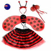 Little Ladybug Dress-Up Costume 4-Piece Set