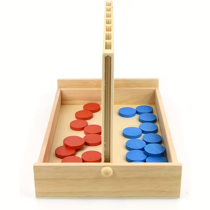 Wooden 4-in-a-Row Strategy Game product image 2