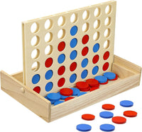 Wooden 4-in-a-Row Strategy Game product image 4