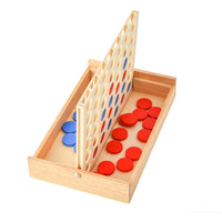 Wooden 4-in-a-Row Strategy Game product image 5