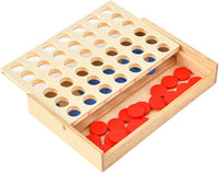 Wooden 4-in-a-Row Strategy Game product image 7