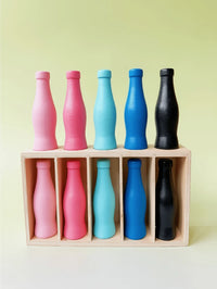 Wooden Color Matching Bottle Game product image 1