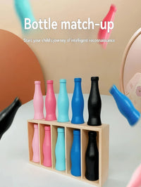 Wooden Color Matching Bottle Game product image 2