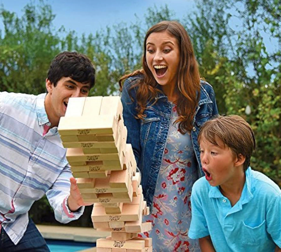 Giant Hardwood Stacking Game product image 5