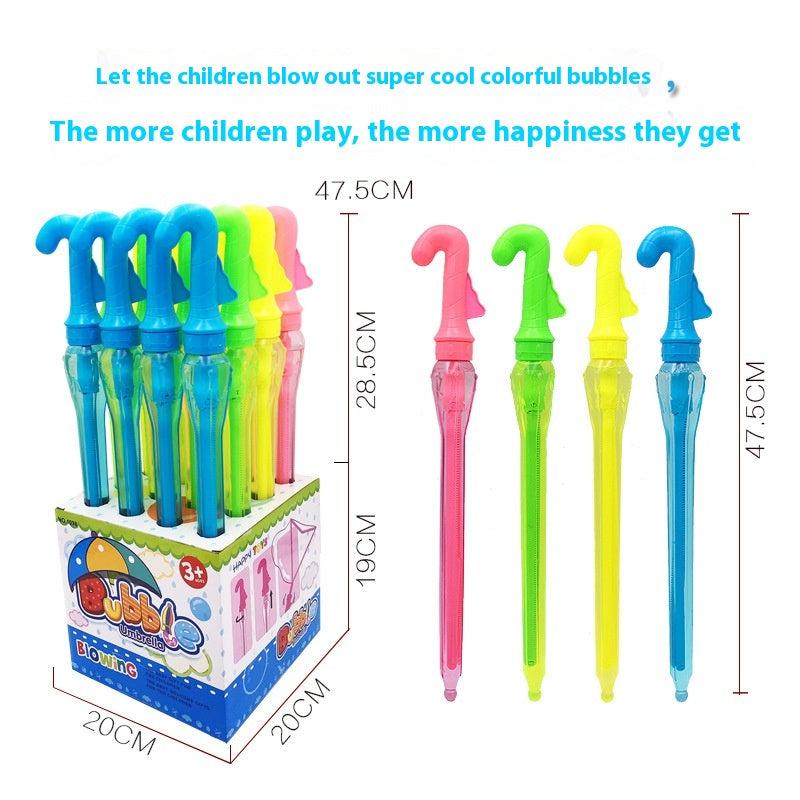 Giant 2-in-1 Colorful Umbrella Bubble Wand image 2