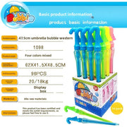 Giant 2-in-1 Colorful Umbrella Bubble Wand image 3