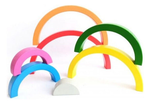 Wooden Rainbow Arch Building Blocks product image 4