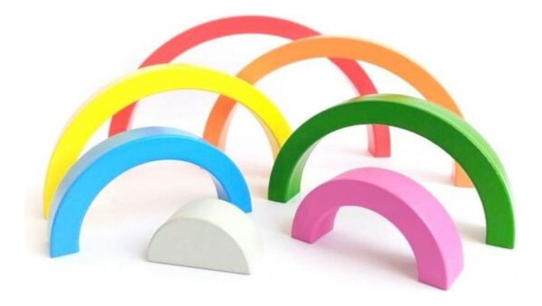 Wooden Rainbow Arch Building Blocks product image 6