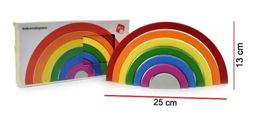 Wooden Rainbow Arch Building Blocks product image 7