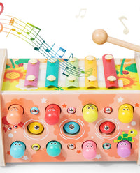 Wooden Musical Xylophone & Pounding Toy product image 7