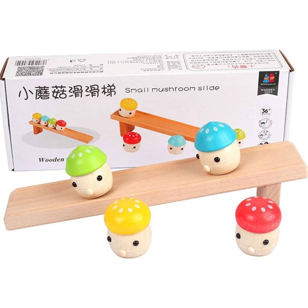 Wooden Mushroom Slide Game product image 1