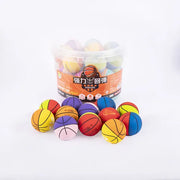 Mini Rubber Basketball Set!